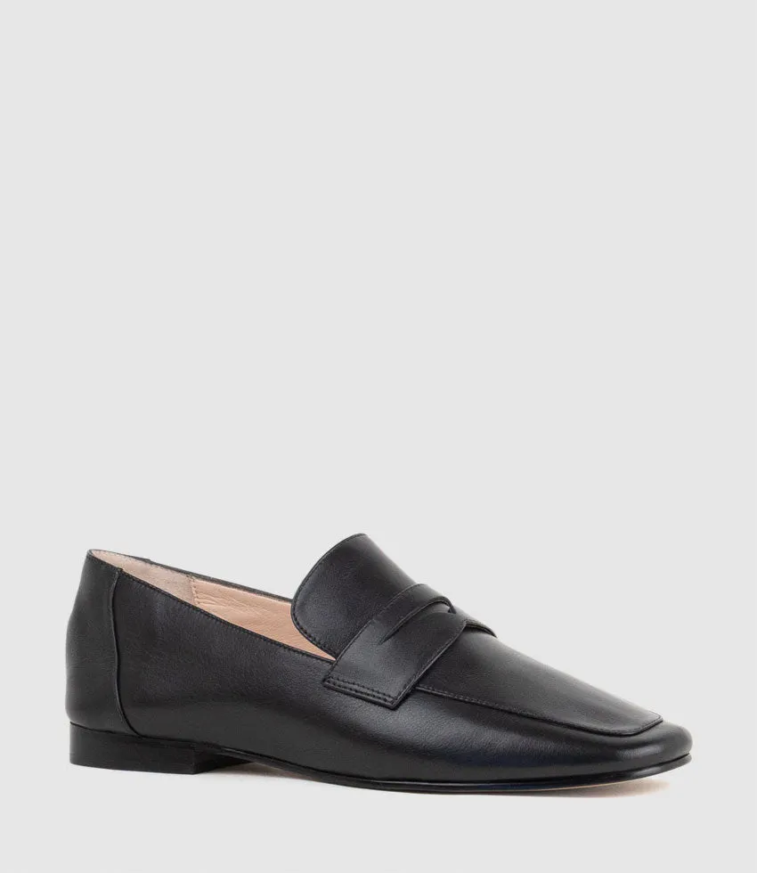 FAXON Loafer in Black Calf sold by Edward Meller product image thumbnail 2