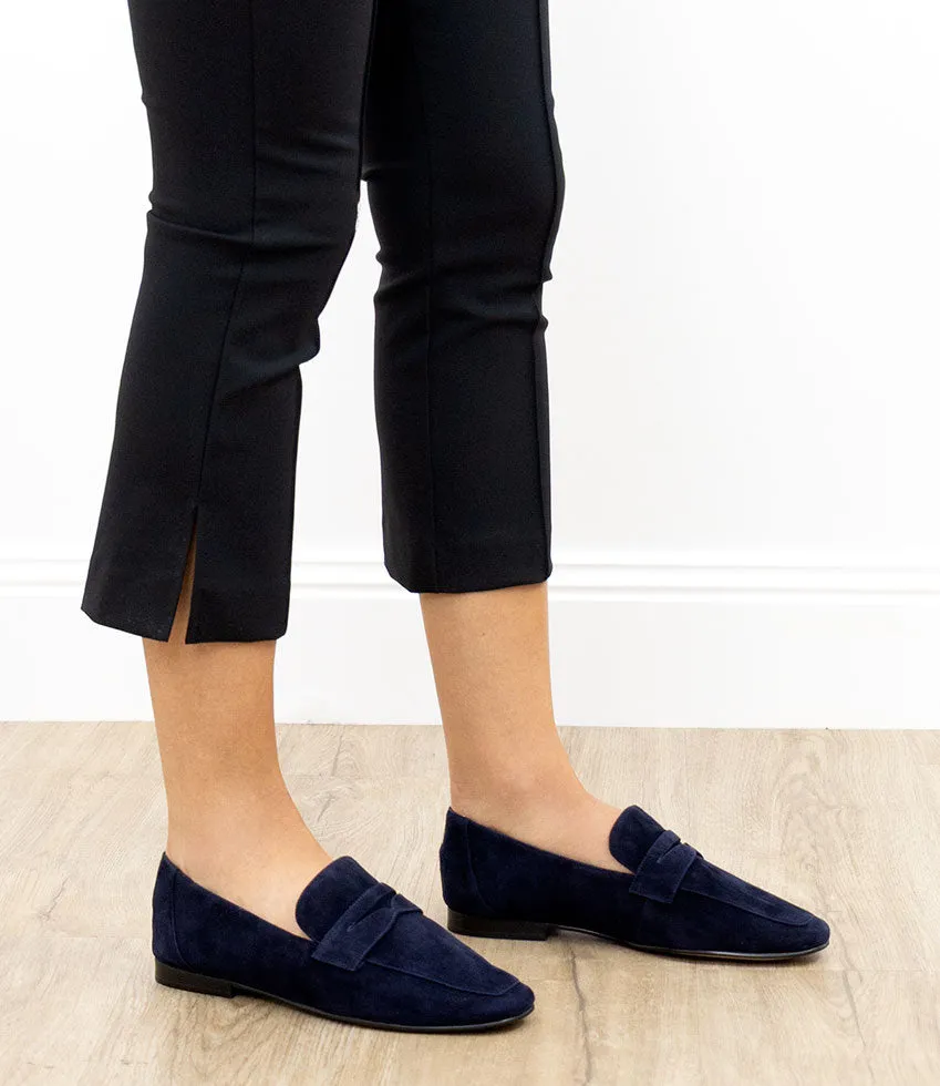 FAXON Loafer in Navy Suede sold by Edward Meller product image thumbnail 2