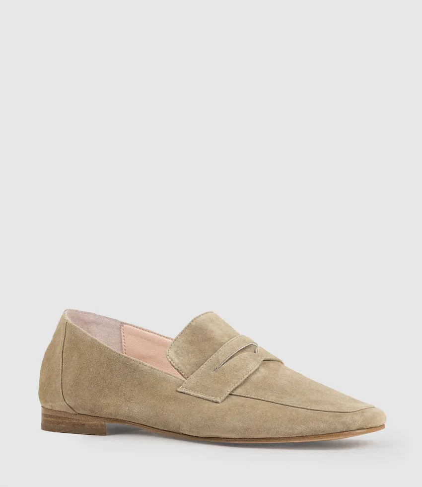 FAXON Loafer in Sahara Suede sold by Edward Meller product image thumbnail 3