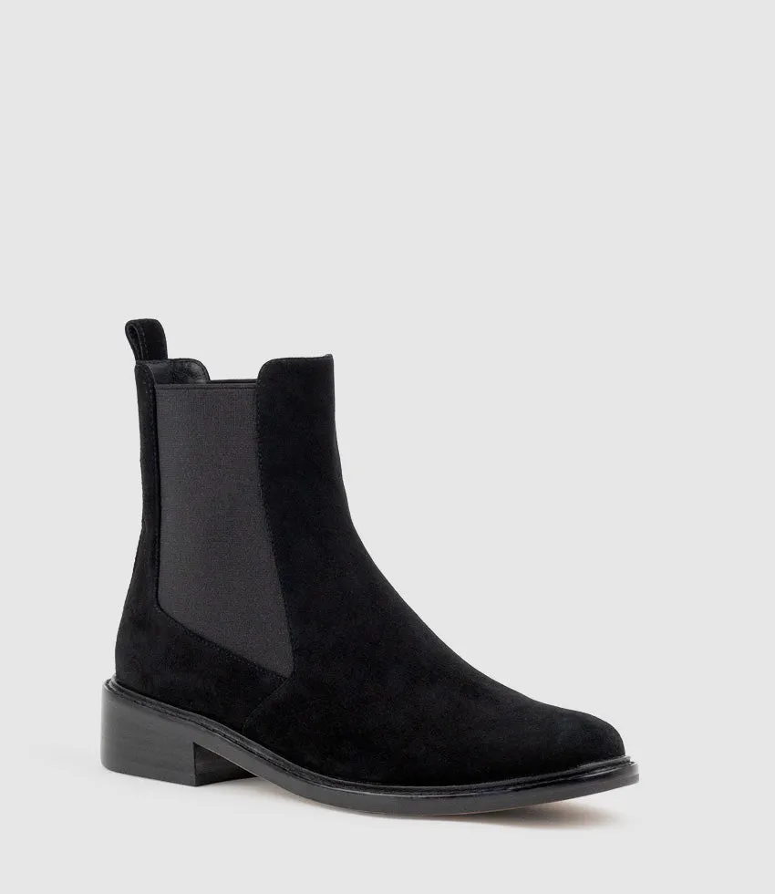 WALKER30 Chukka Boot in Black Suede sold by Edward Meller product image thumbnail 2
