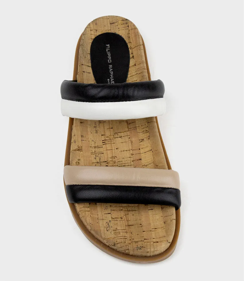 KINALA Two Strap Slide on Unit in Neutral Multi sold by Edward Meller product image thumbnail 4