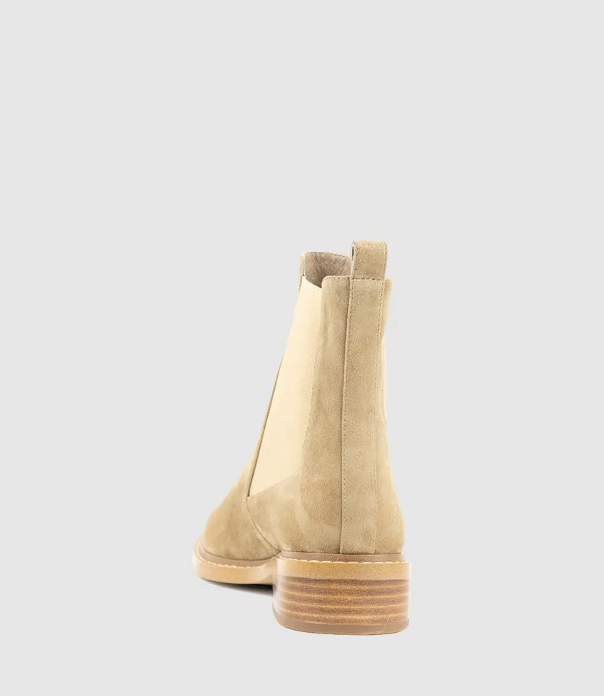 WALKER30 Chukka Boot in Camel Suede sold by Edward Meller product image thumbnail 3