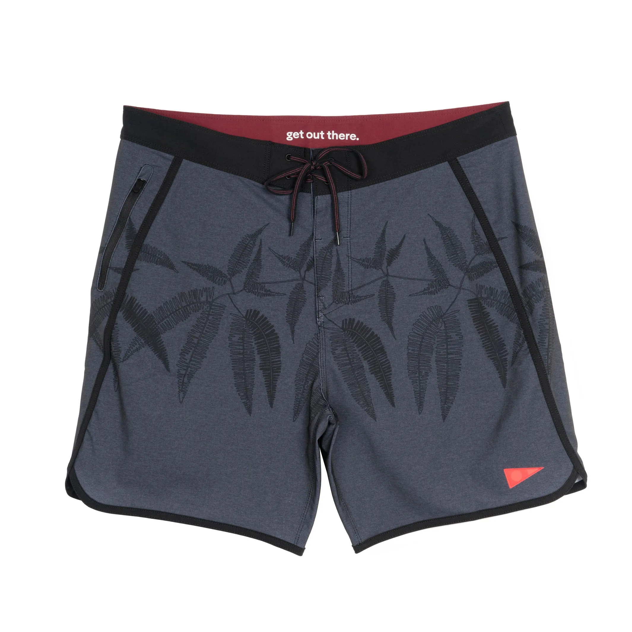 Uluhe Fractal Boardshort sold by Florence Marine