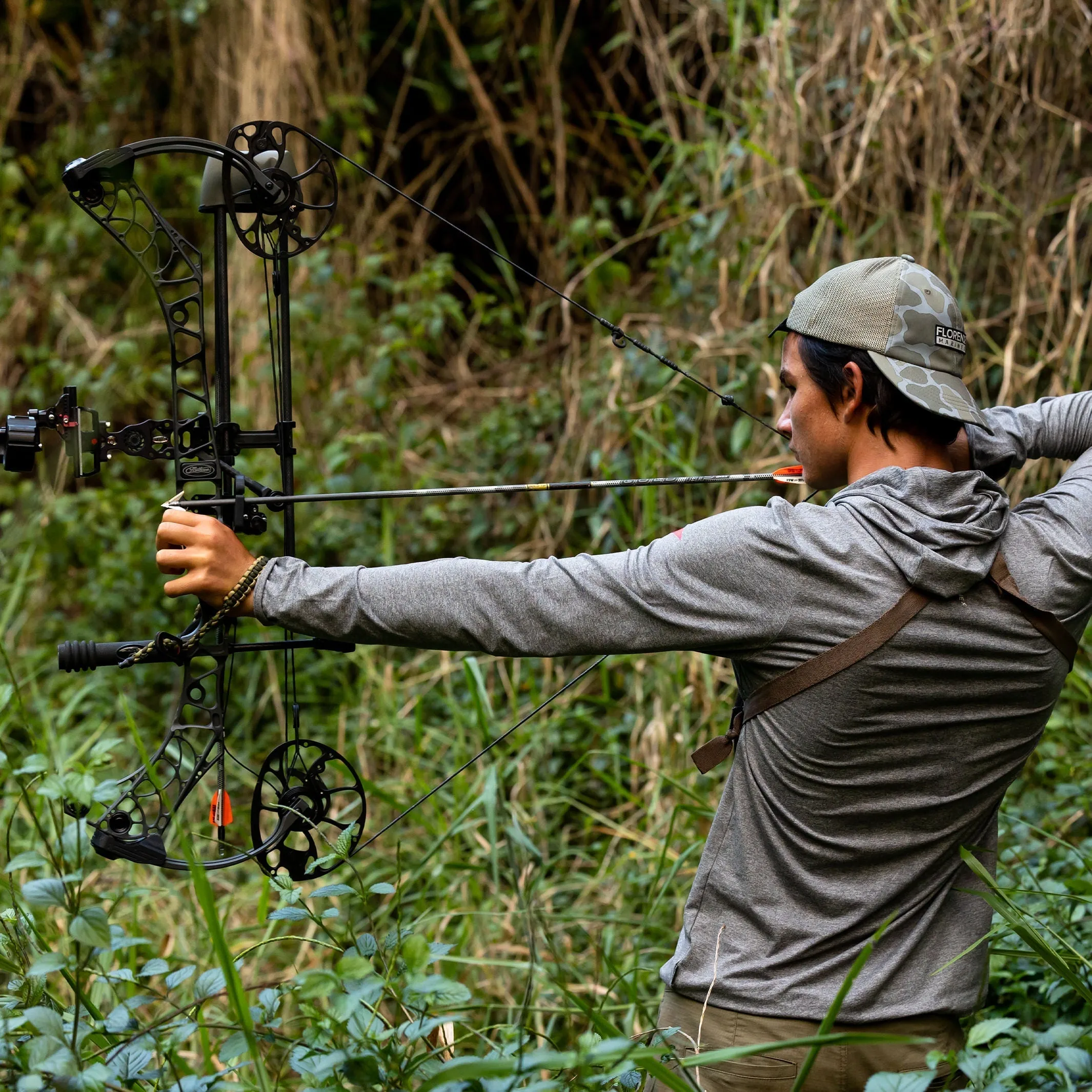 Sun Pro Adapt Long Sleeve Hooded UPF Shirt sold by Florence Marine product image thumbnail 3