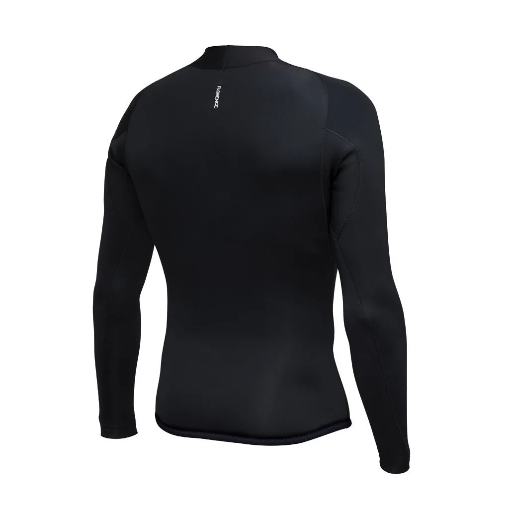 1.5mm FlatLock Wetsuit Jacket sold by Florence Marine product image thumbnail 2