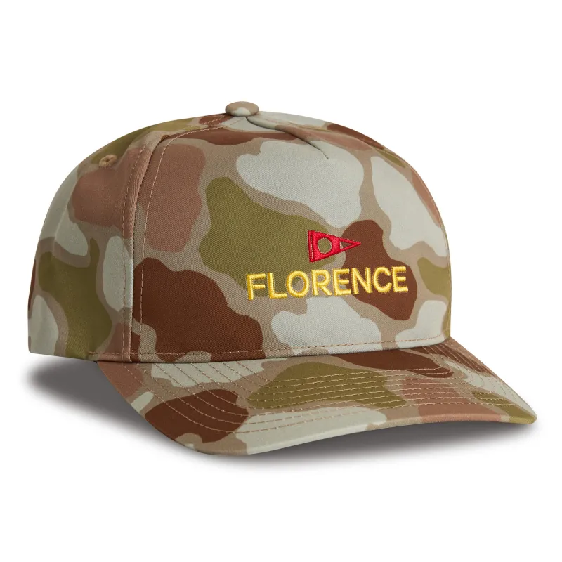 Logo Structured Twill Hat made by Florence Marine
