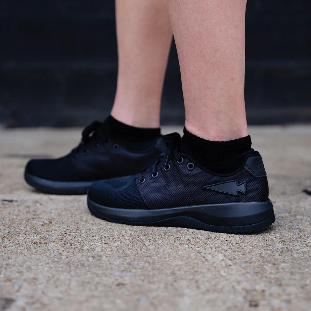 Women's Ballistic Trainers - Blackout w/ Black Reflective Spearhead sold by GORUCK product image thumbnail 5
