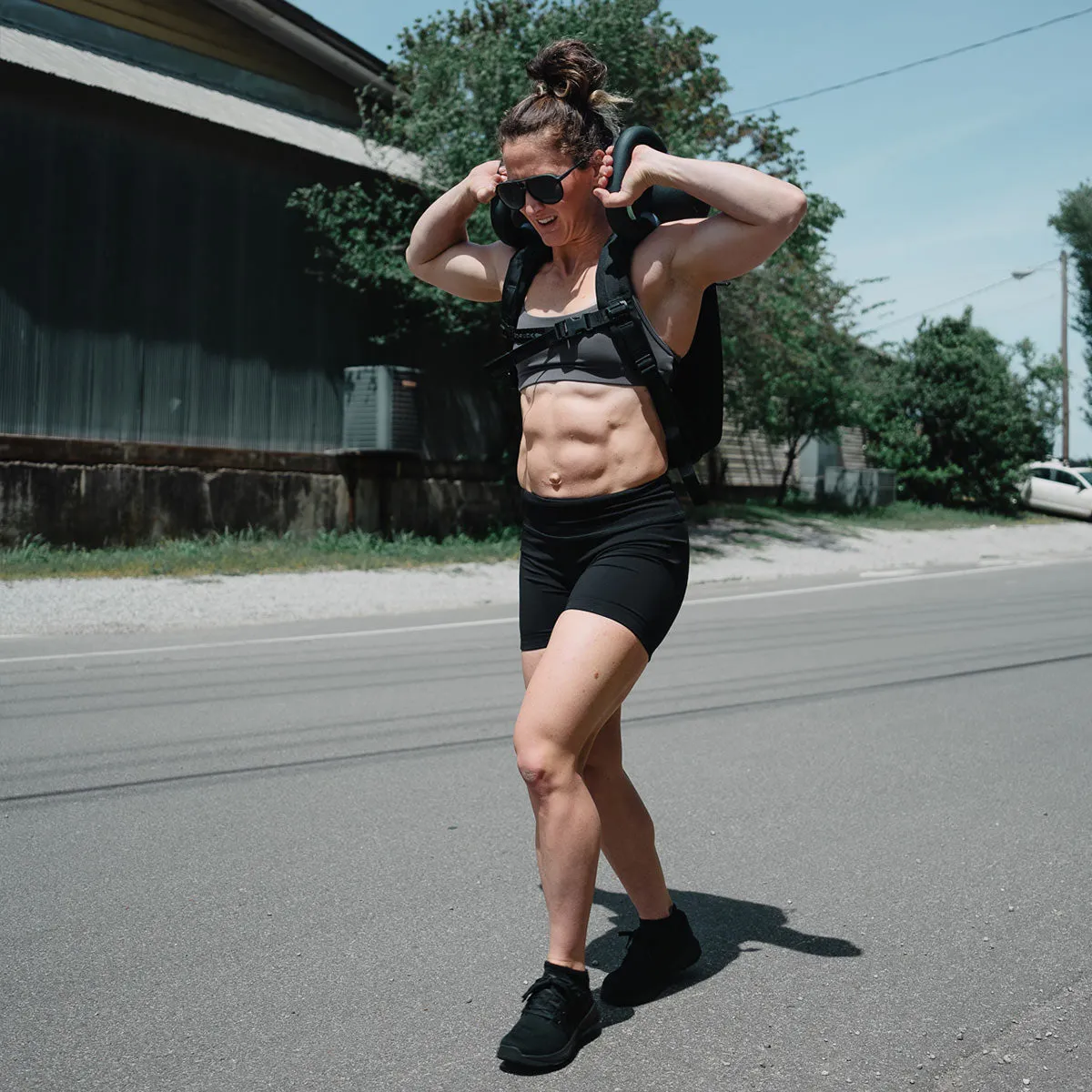 Women's Ballistic Trainers - Blackout w/ Black Reflective Spearhead sold by GORUCK product image thumbnail 3