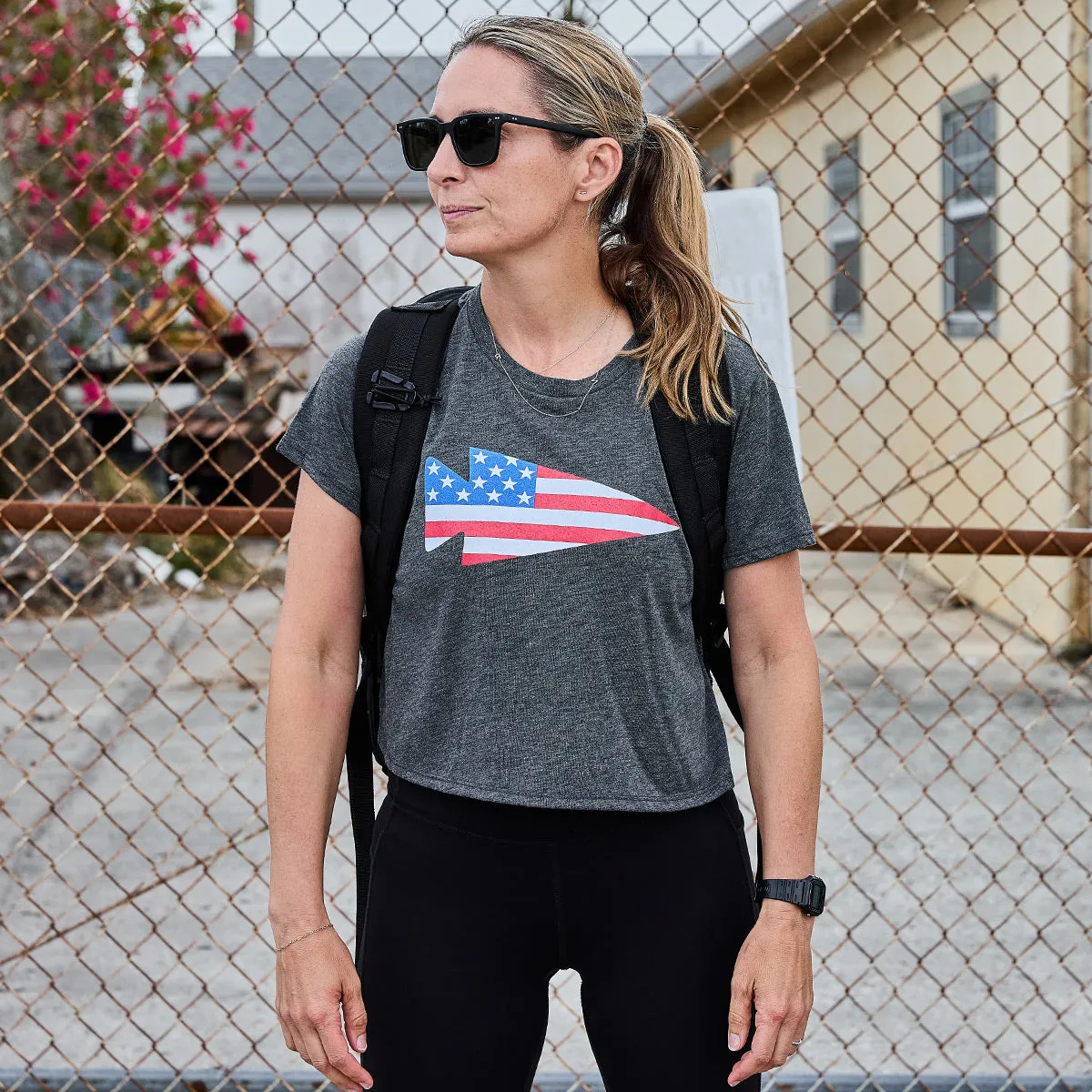 Women's Cropped Tee - Poly-Blend sold by GORUCK product image thumbnail 4