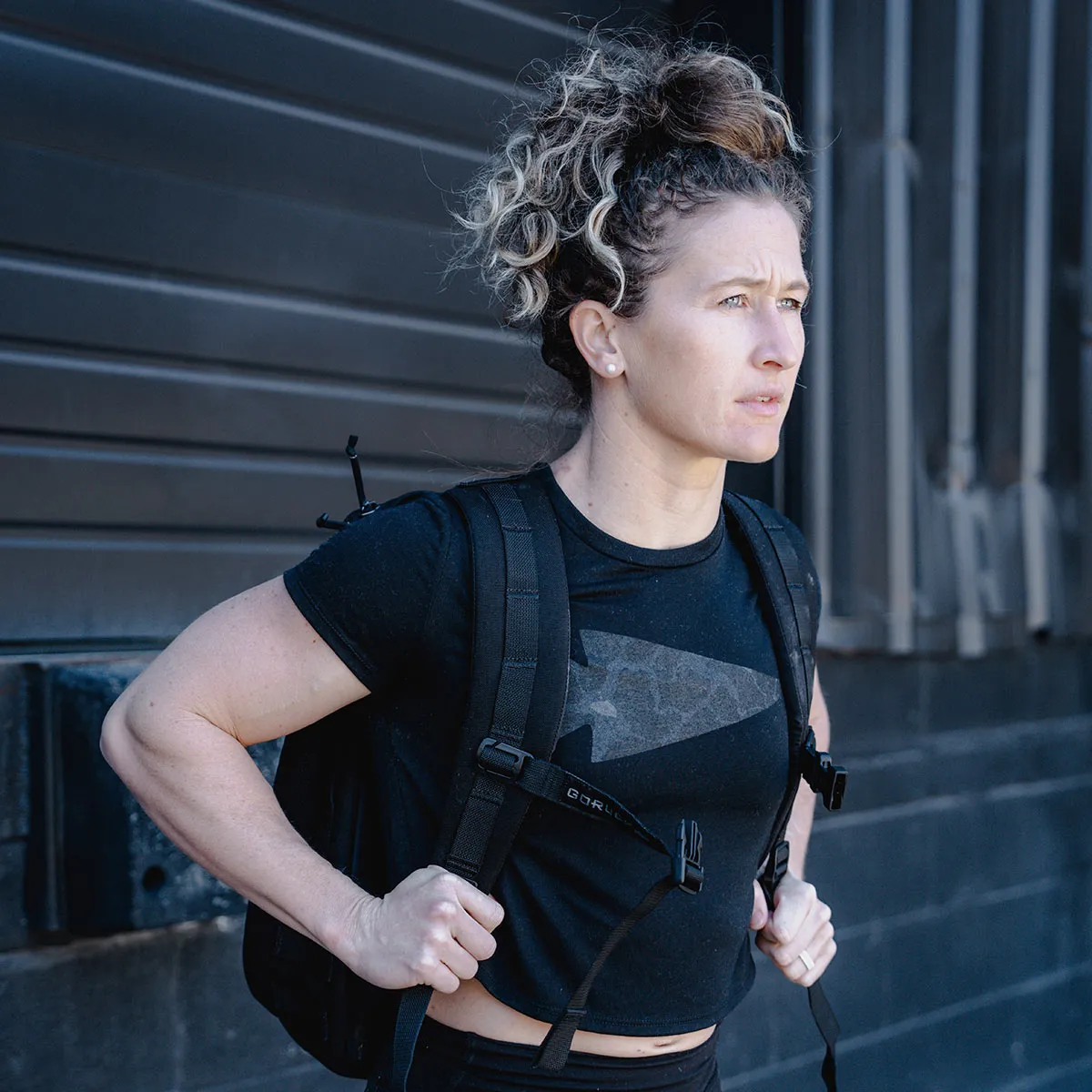 Women's Cropped Tee - Poly-Blend sold by GORUCK