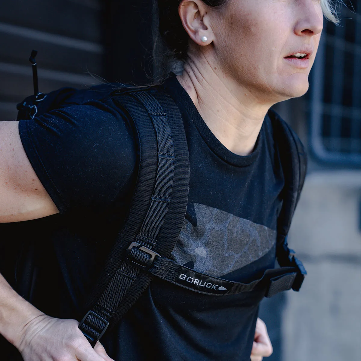 Women's Cropped Tee - Poly-Blend sold by GORUCK product image thumbnail 3