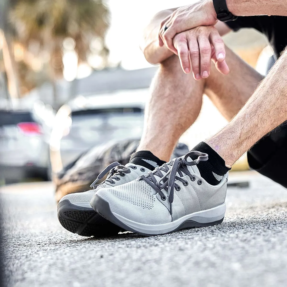 Men's Ballistic Trainers - Lunar Rock + Charcoal sold by GORUCK product image thumbnail 2