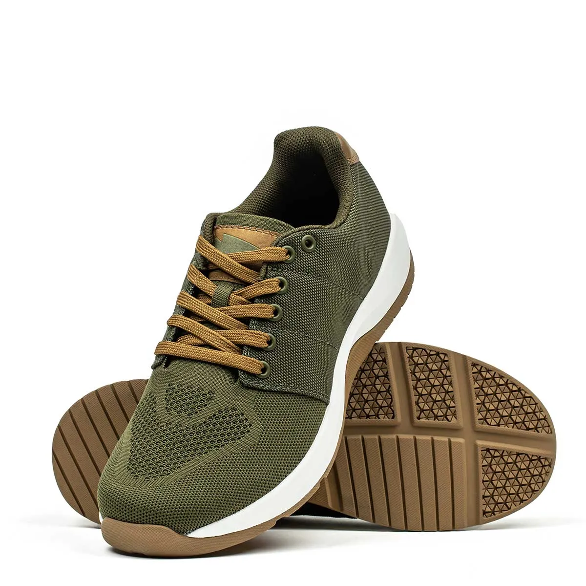 Men's Ballistic Trainers - Green + White + Gum sold by GORUCK product image thumbnail 3