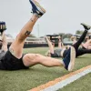 Men’s Ballistic Trainers - Navy + White + Gold sold by GORUCK