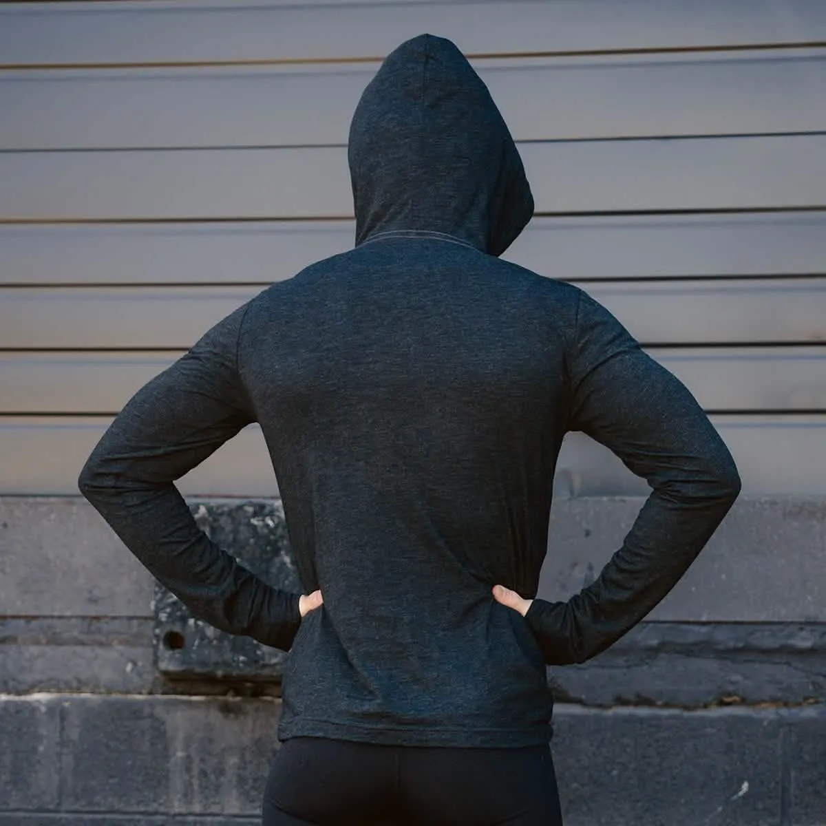 Subtle Spearhead Hoodie - Tri-Blend sold by GORUCK product image thumbnail 3