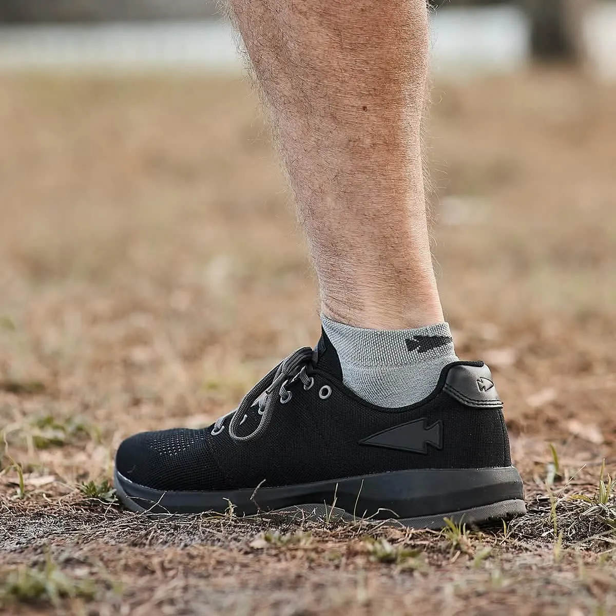 Men's Ballistic Trainers - Black + Black + Charcoal sold by GORUCK product image thumbnail 4