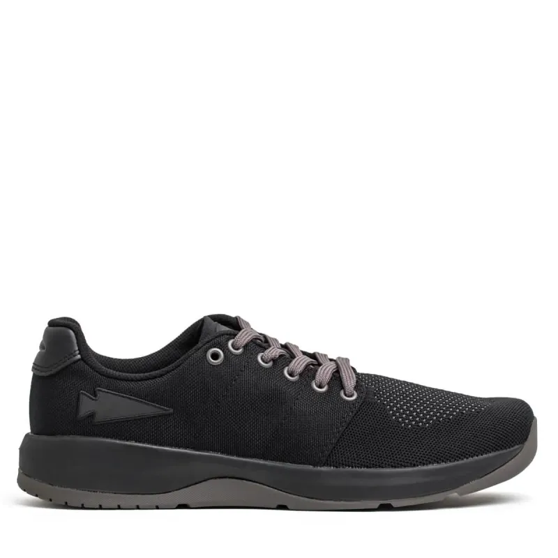 Men's Ballistic Trainers - Black + Black + Charcoal W/ Black Reflective Spearhead sold by GORUCK