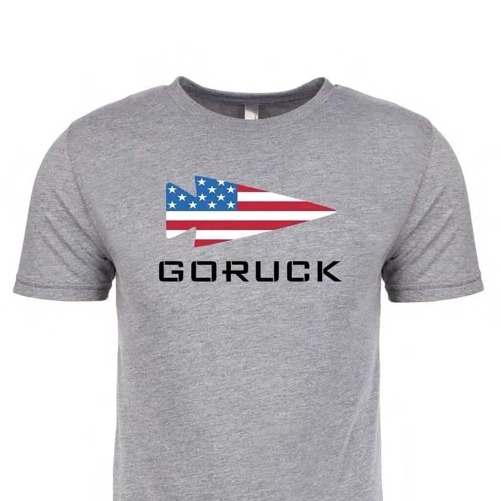 T-shirt - GORUCK USA - Grey sold by GORUCK