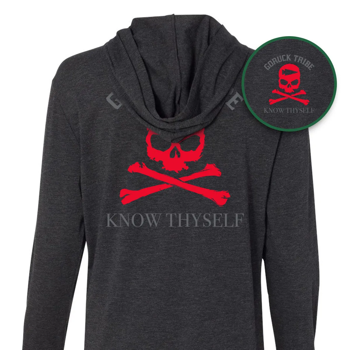 GORUCK Know Thyself Tribe Hoodie - Tri-Blend sold by GORUCK product image thumbnail 2