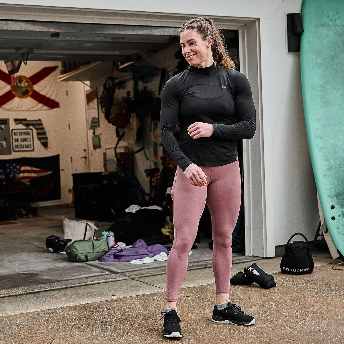 Women’s Long Sleeve Mock Neck - ToughMesh sold by GORUCK