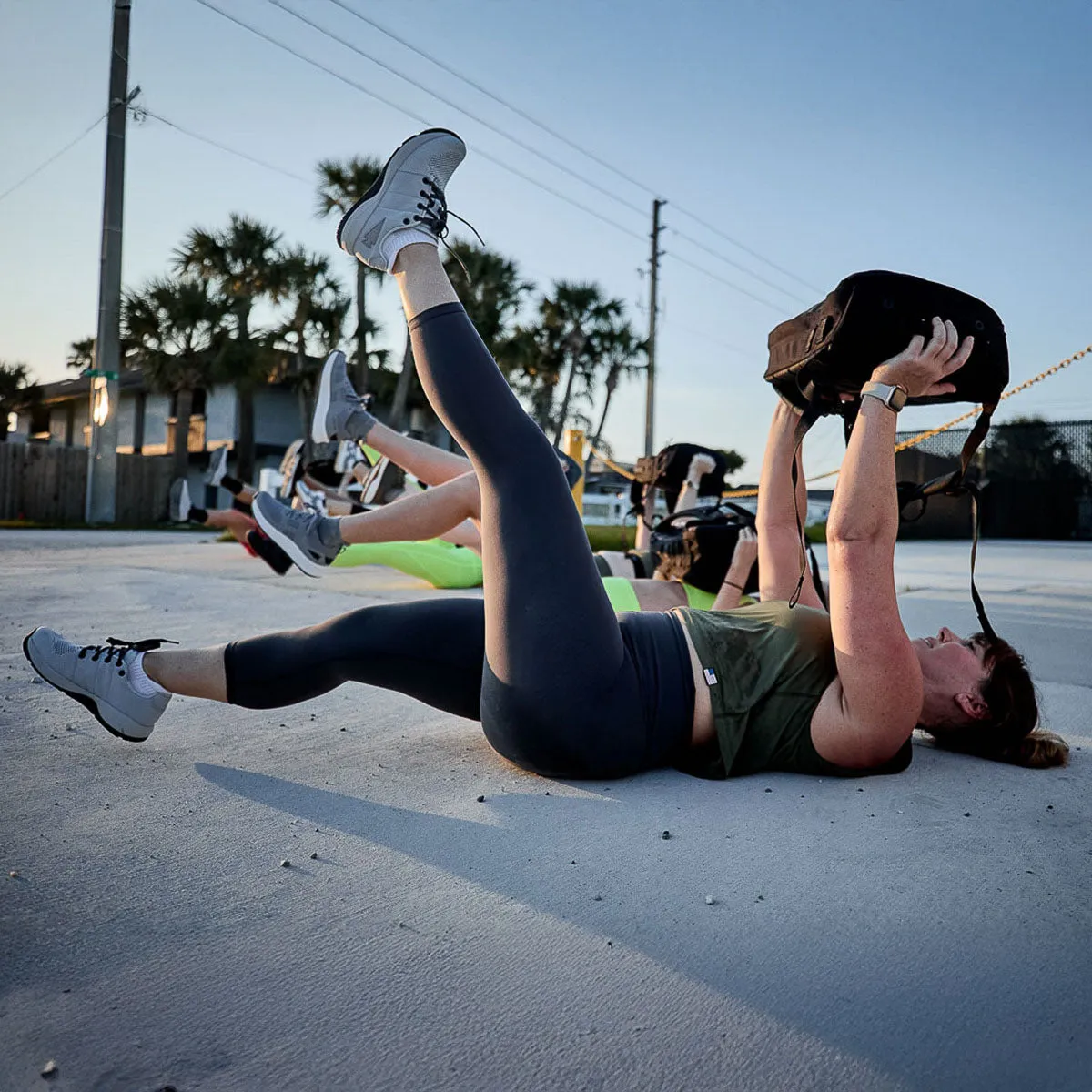 Cropped Training Leggings (No Pocket) sold by GORUCK product image thumbnail 4