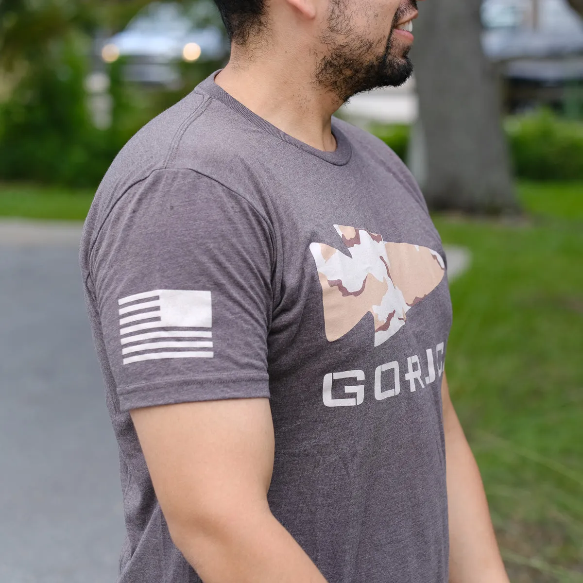 GORUCK Logo DCU Camo Tee - Tri-Blend sold by GORUCK product image thumbnail 3