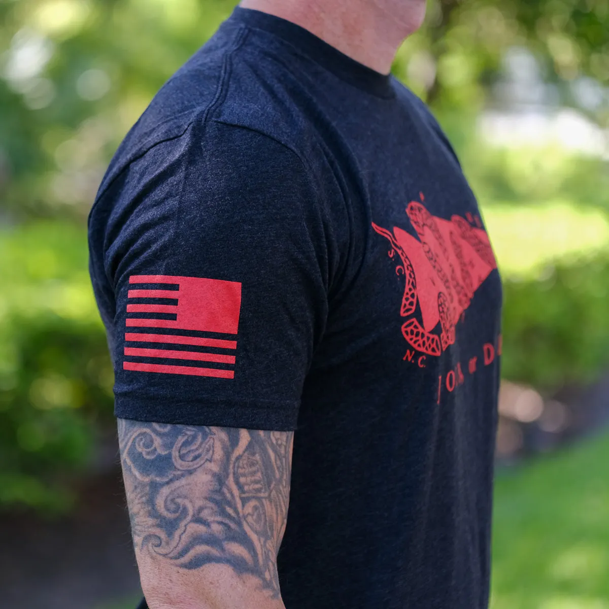 Join or Die Tee - Tri-Blend sold by GORUCK product image thumbnail 3