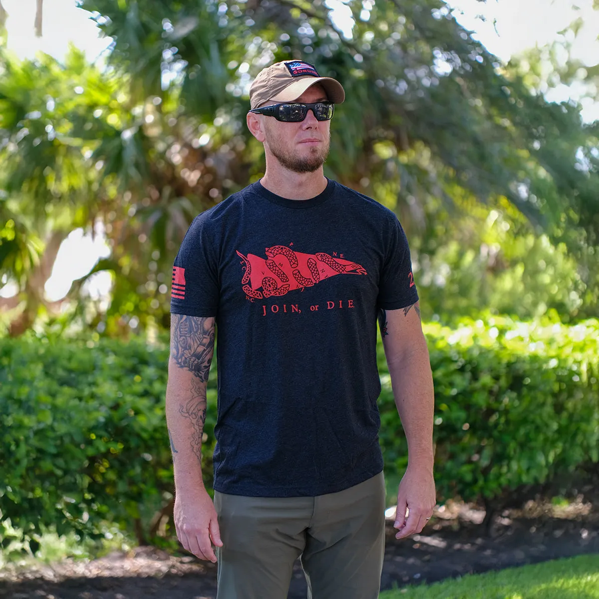 Join or Die Tee - Tri-Blend sold by GORUCK product image thumbnail 4