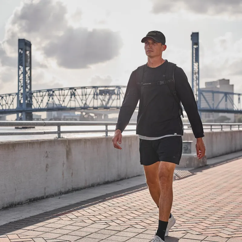 Men's USA Long Sleeve Performance Tee - ToughMesh sold by GORUCK