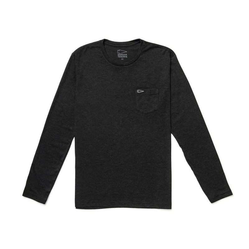 Men's Long Sleeve Pocket Tee - Tri-Blend sold by GORUCK