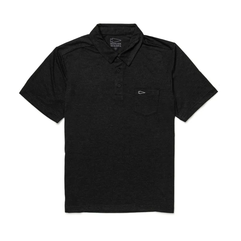 Men's Polo with Pocket - Tri-BlendX made by GORUCK