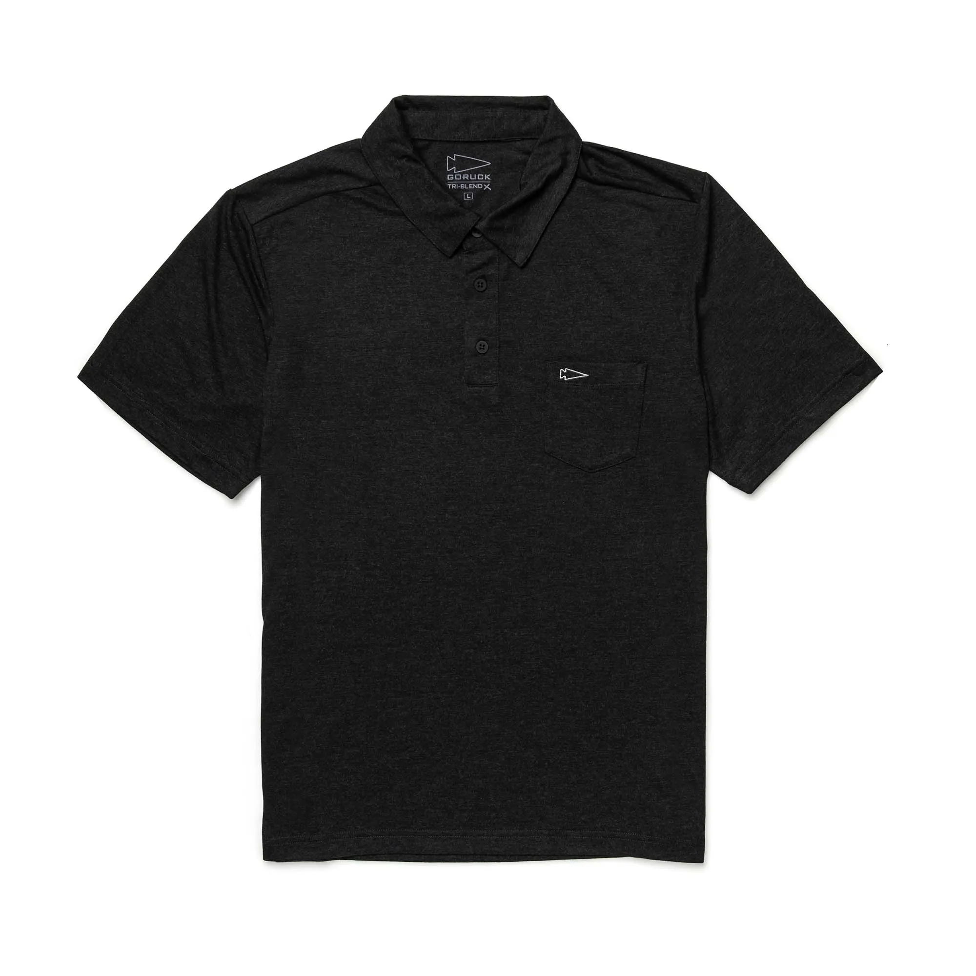 Men's Polo with Pocket - Tri-BlendX sold by GORUCK