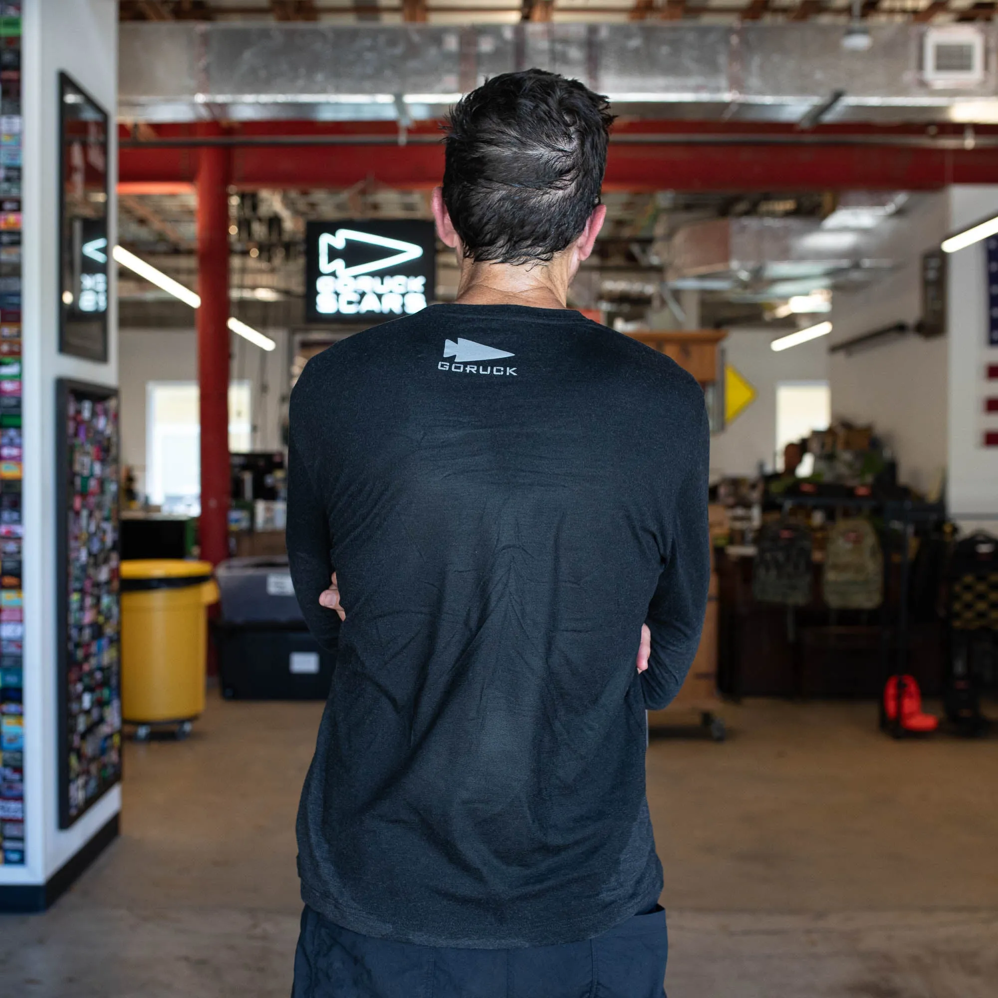 Men's Embrace the Suck Long Sleeve - Tri-BlendX sold by GORUCK product image thumbnail 3