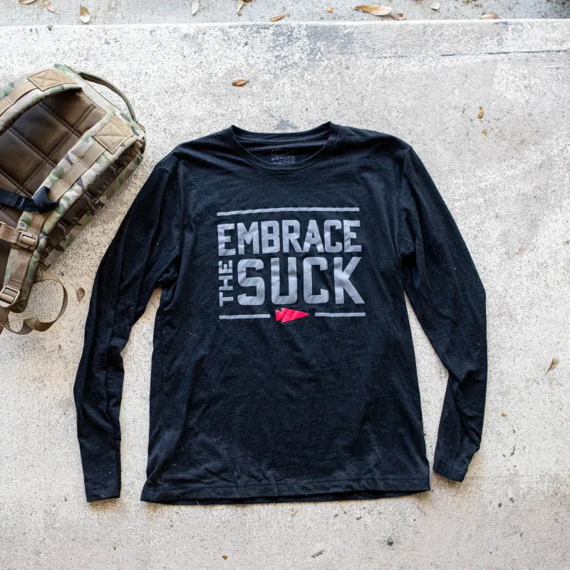 Men's Embrace the Suck Long Sleeve - Tri-BlendX made by GORUCK