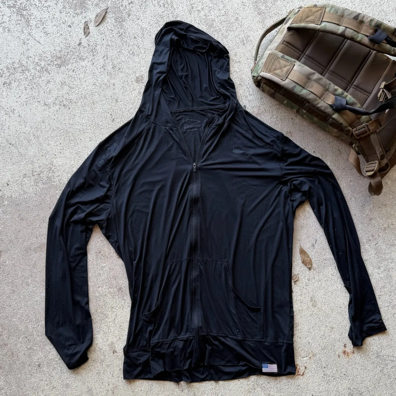 XL / XXL ONLY - Men's USA Sun Hoodie - Full-Zip - ToughMesh sold by GORUCK product image thumbnail 4