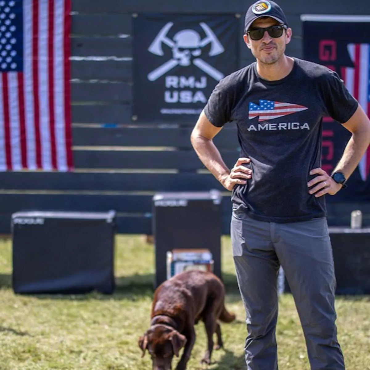 America Tee - Tri-BlendX sold by GORUCK product image thumbnail 3