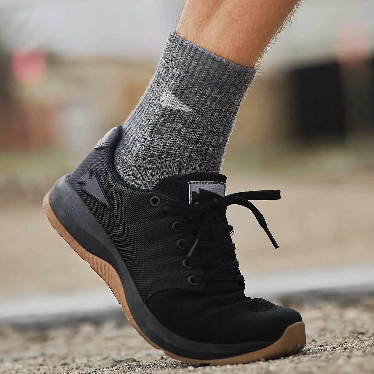 Women's Ballistic Trainers - Black + Gum w/ Black Reflective Spearhead sold by GORUCK product image thumbnail 5