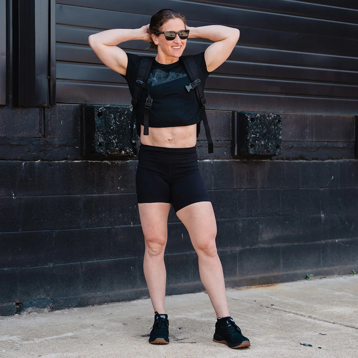 Women's Ballistic Trainers - Black + Gum w/ Black Reflective Spearhead sold by GORUCK product image thumbnail 2