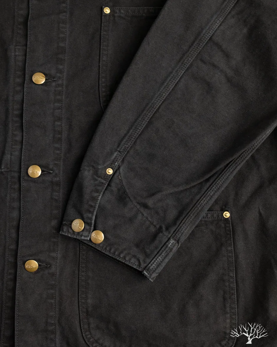 Relaxed Fit Oxford Coverall - Black sold by Withered Fig product image thumbnail 3