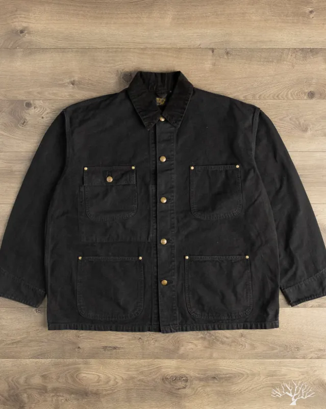 Relaxed Fit Oxford Coverall - Black made by orSlow