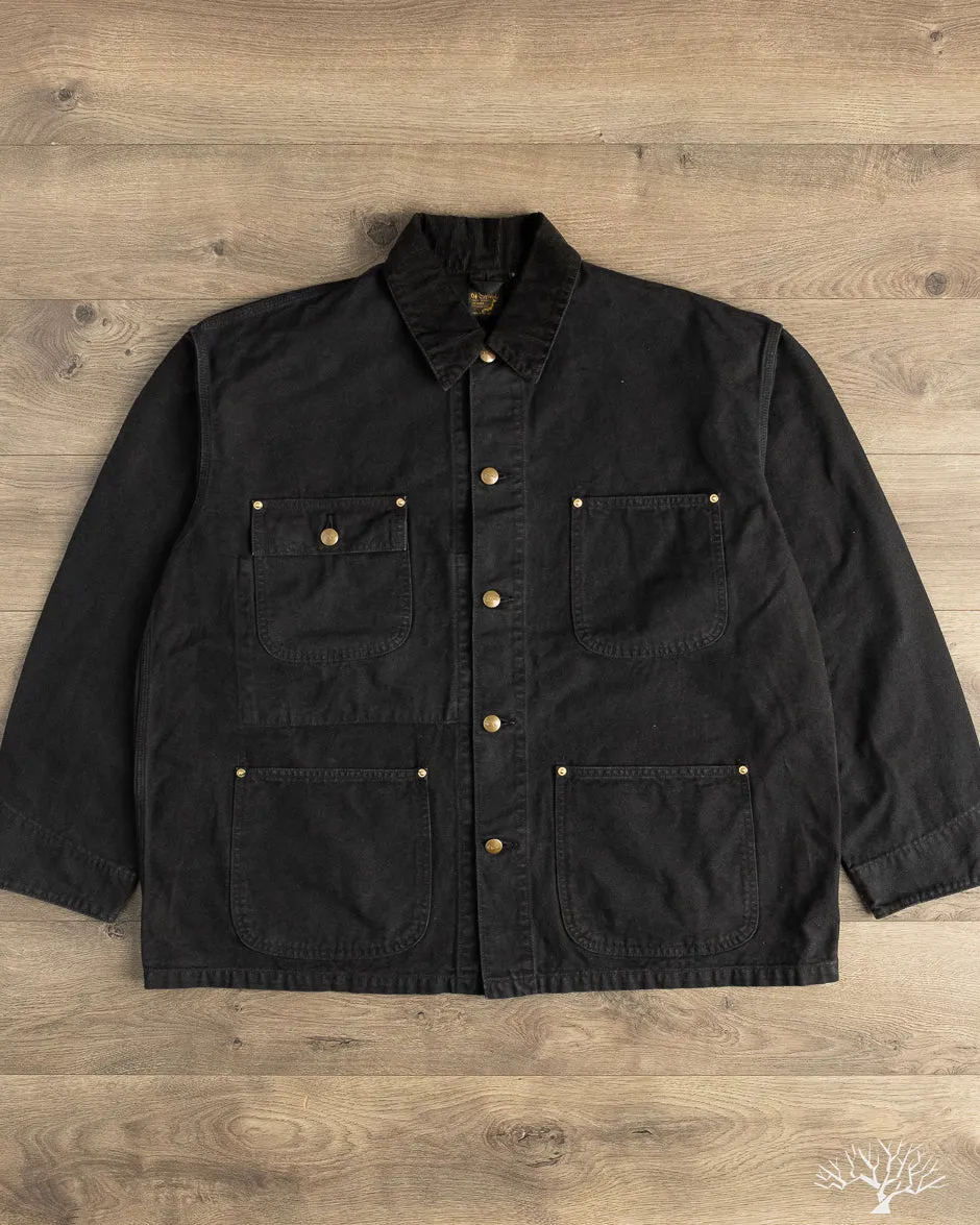 Relaxed Fit Oxford Coverall - Black sold by Withered Fig