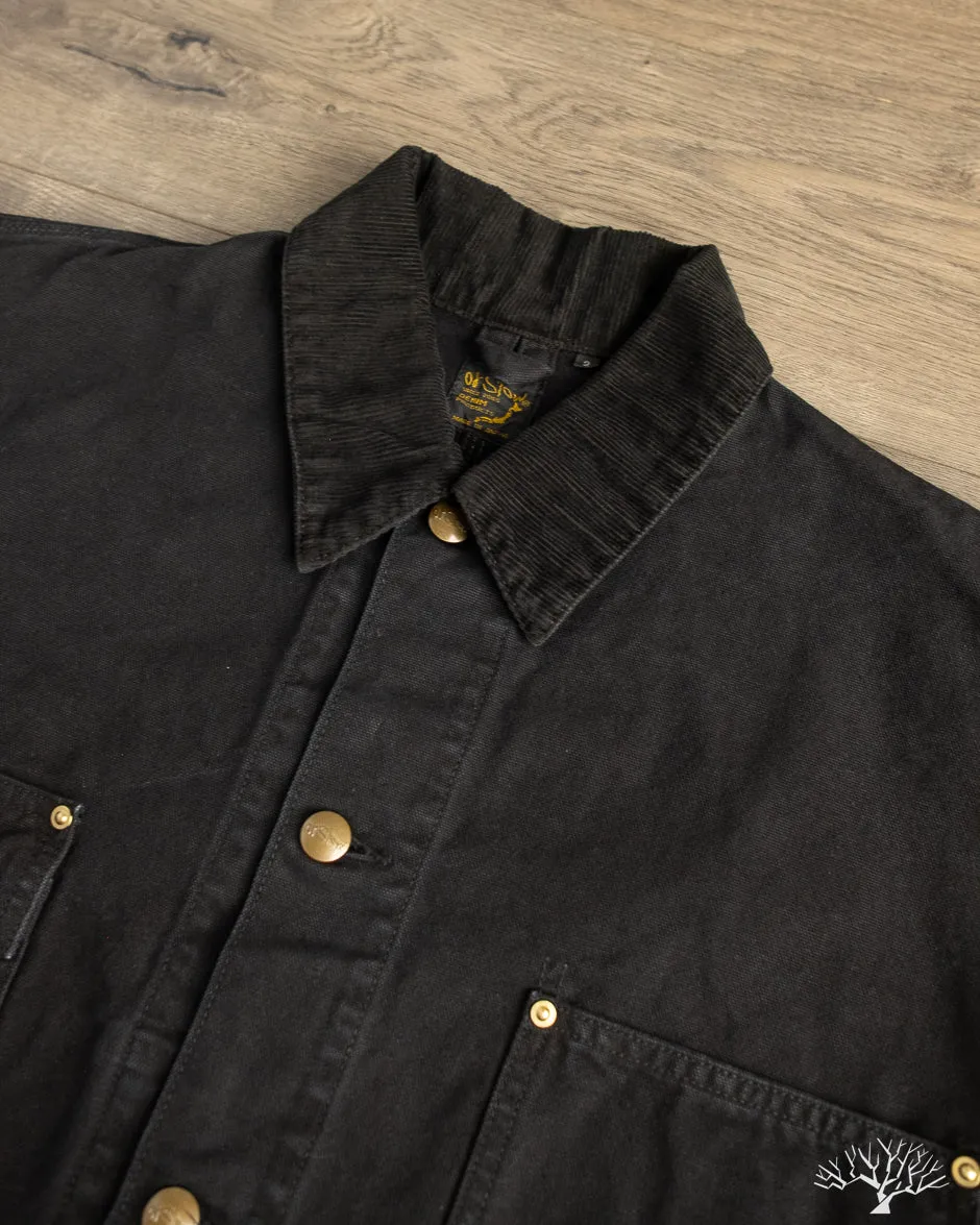 Relaxed Fit Oxford Coverall - Black sold by Withered Fig product image thumbnail 2