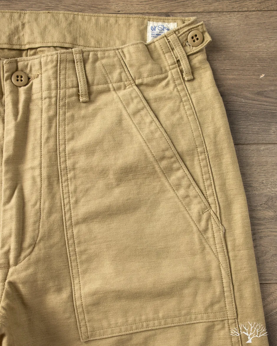 Slim Fit Fatigue Pants - Sand Beige sold by Withered Fig product image thumbnail 5