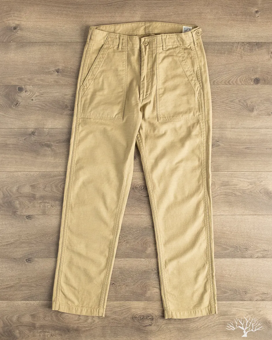 Slim Fit Fatigue Pants - Sand Beige sold by Withered Fig product image thumbnail 2