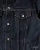 IH-526Lod - 19oz Left Hand Twill Type III Modified Denim Jacket - Indigo Overdyed Black sold by Withered Fig