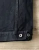IH-526Lod - 19oz Left Hand Twill Type III Modified Denim Jacket - Indigo Overdyed Black sold by Withered Fig