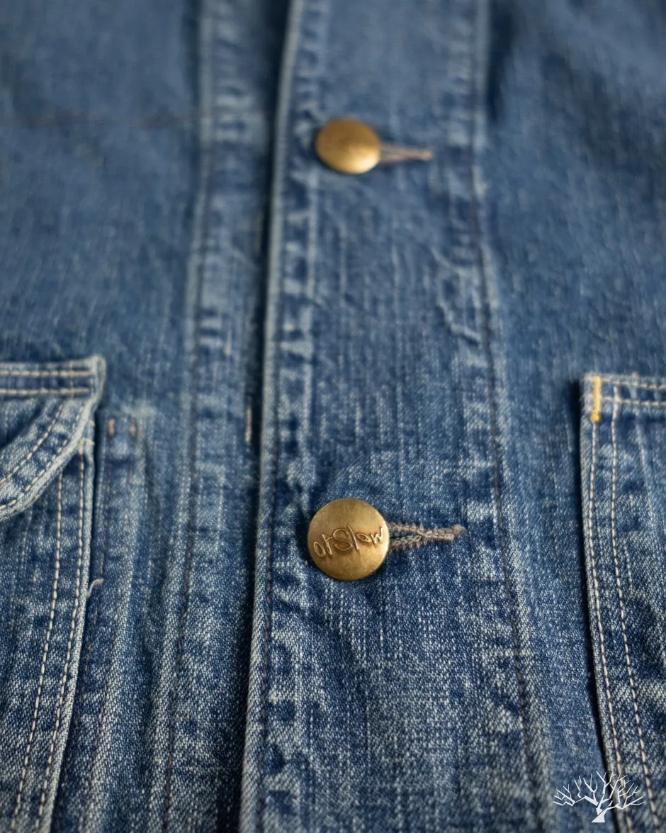 1950's Coverall Used Wash - Denim Used sold by Withered Fig product image thumbnail 3