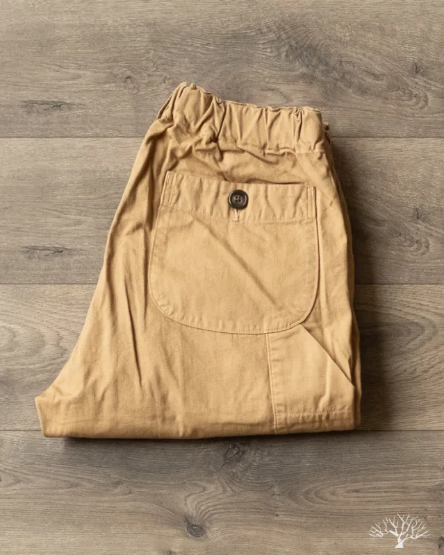 French Work Pants - Khaki made by orSlow