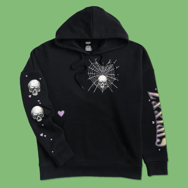 Tangled Skull Hoodie sold by SWIXXZ by Maggie Lindemann