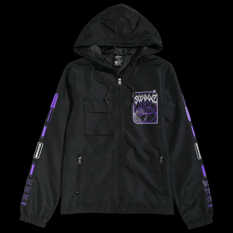 Geometric Windbreaker sold by SWIXXZ by Maggie Lindemann